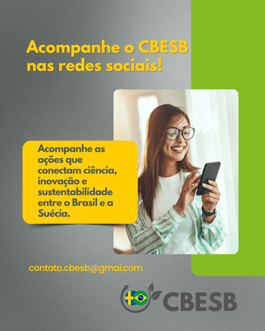 Acompanhe o CBESB nas redes sociais